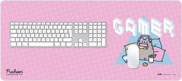 Actual product image Grupo Erik PUSHEEN - Gamer - Tapis de Bureau XL (XXL)