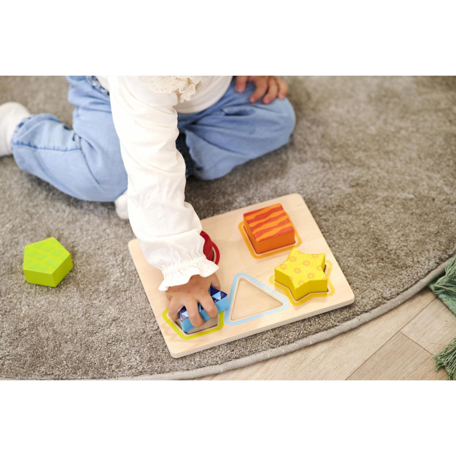 Thumbnail - Eichhorn Farbpuzzle aus Holz