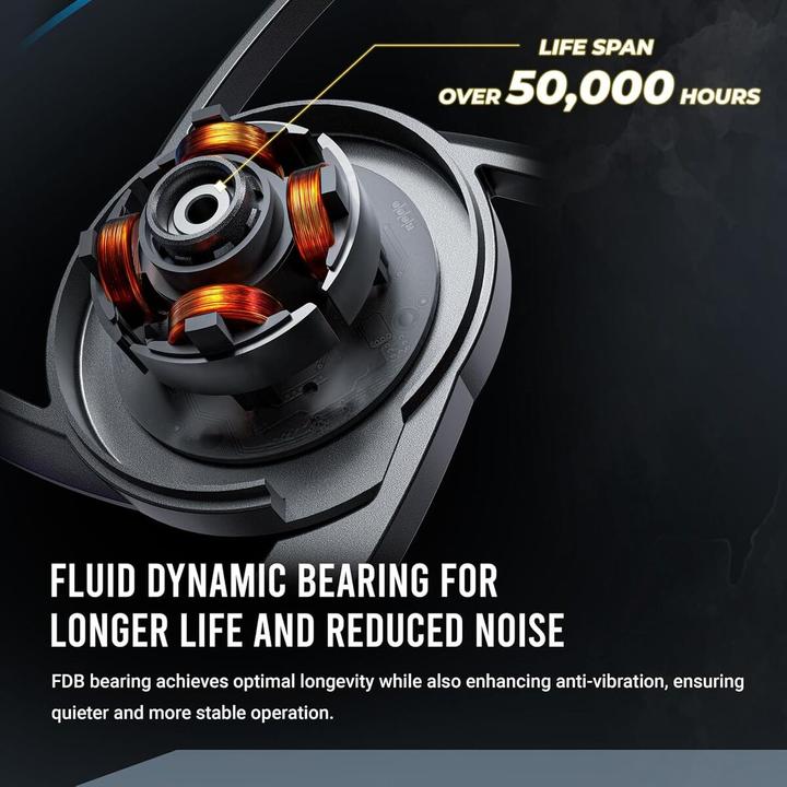 Produktbild Antec Orbit 120 ARGB - Noir (120 mm, 3x)