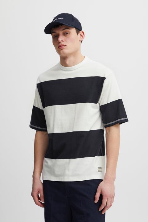 Image du produit Casual Friday CFTue wide striped tee - 20504714 (M)