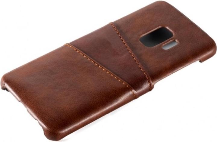 Actual product image Screenguard Samsung Galaxy S9+ CardCaddy Leather Backcase with Card Pockets (Samsung Galaxy S9+)
