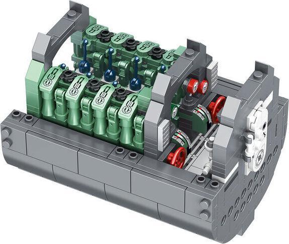 Actual product image Revell German Submarine U-96 Das Boot - Brick System
