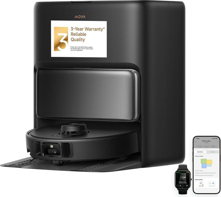 Mova P50s Ultra (24000 Pa, Wischpads (rotierend))
