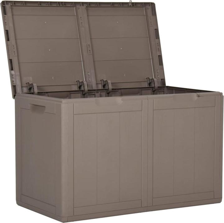 Actual product image vidaXL Garten-Aufbewahrungsbox