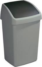 Produktbild Sunware Delta Schwingdeckeleimer 25L metallf./schwarz (25 l)