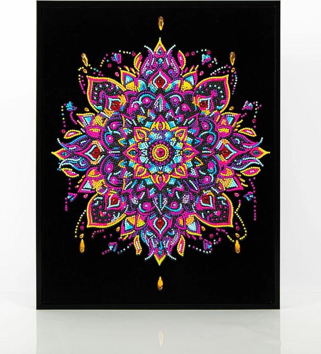 Diamond Dotz Diamond Painting Neon Mandala
