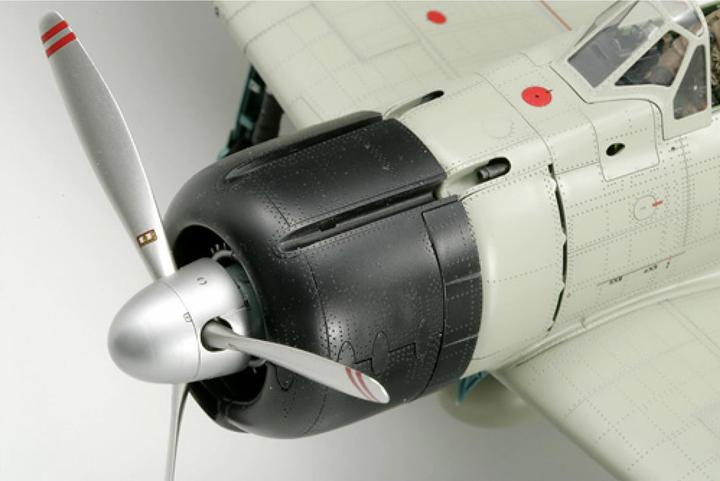 Actual product image Tamiya A6M2b Zero Model 21 (Zeke)