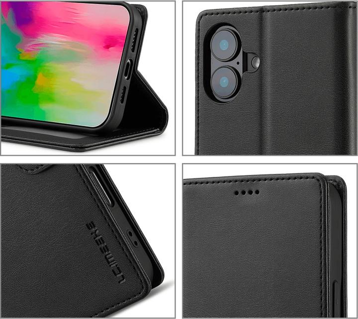 Actual product image Cover-Discount LC.IMEEKE leather case cover (Apple iPhone 16)