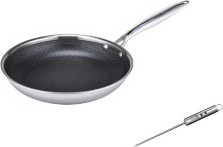 Actual product image Livington Titan Pan Breakfast Pan (20 cm) (20 cm, Frying pan, Stainless steel)