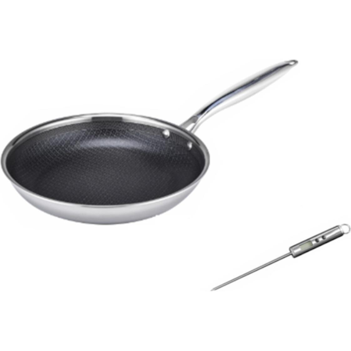Livington Titan Pan Frühstückspfanne (20 cm), Pfanne + Kochtopf, Silber