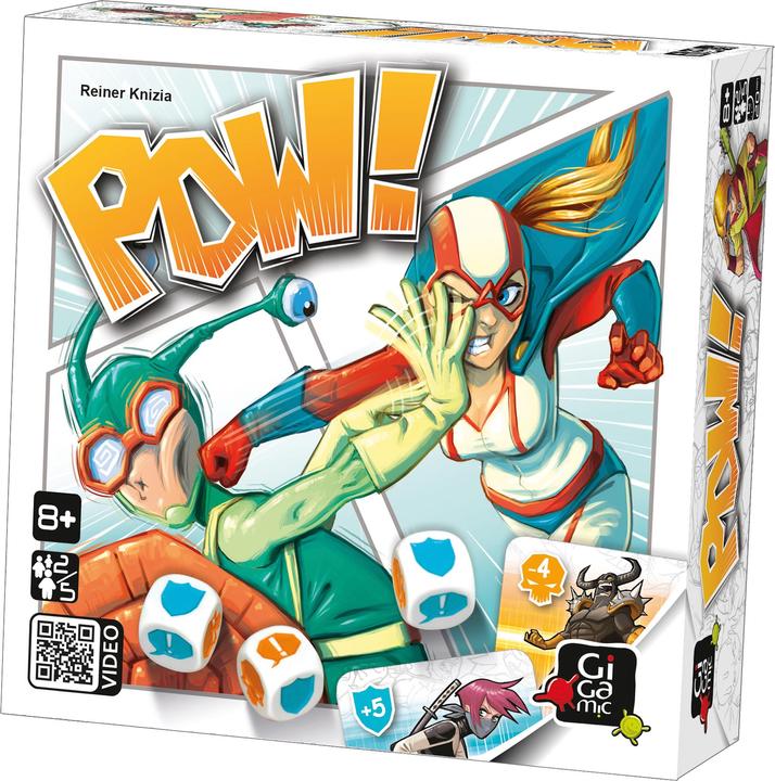 Gigamic POW! (Deutsch, Englisch, Französisch, Italienisch, 2 - 5 Spieler)
