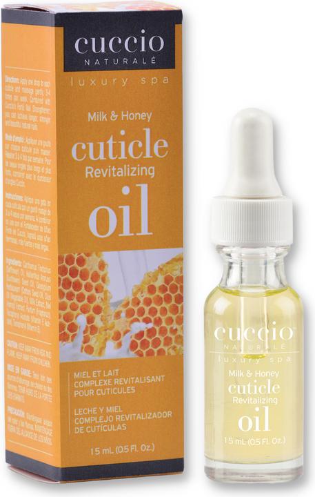 Image du produit Cuccio Lait huile revitalisant pour cuticules & miel (15 ml)
