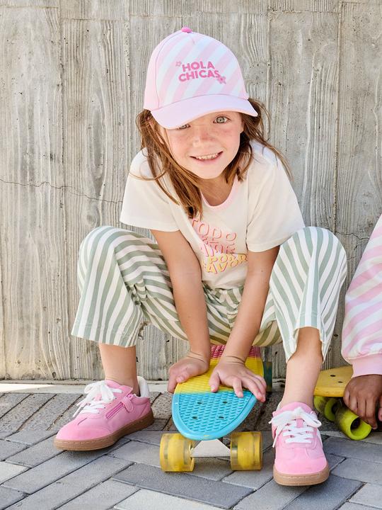 Produktbild Vertbaudet Baumwollcap mit Schrift HOLA CHICAS Mädchen