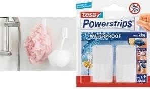 Produktbild tesa Powerstrips Waterproof Haken WAVE