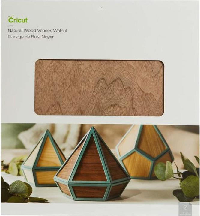 Cricut Holzartikel Holzplatten 30.5 x 30.5 cm Walnut 2 Stück