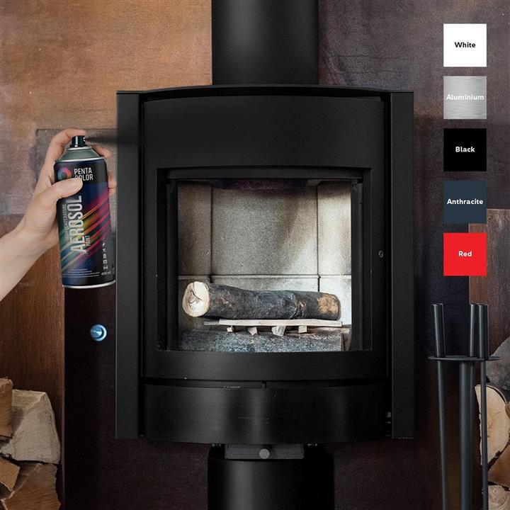 Immagine prodotto Pentacolor Vernice Aeros Penta High Temp Red 400ml (400 ml)