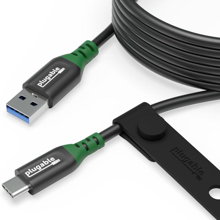Produktbild Plugable USB-C - USB-A 5Gbps Cable (2 m, USB 3.2 Gen 2)