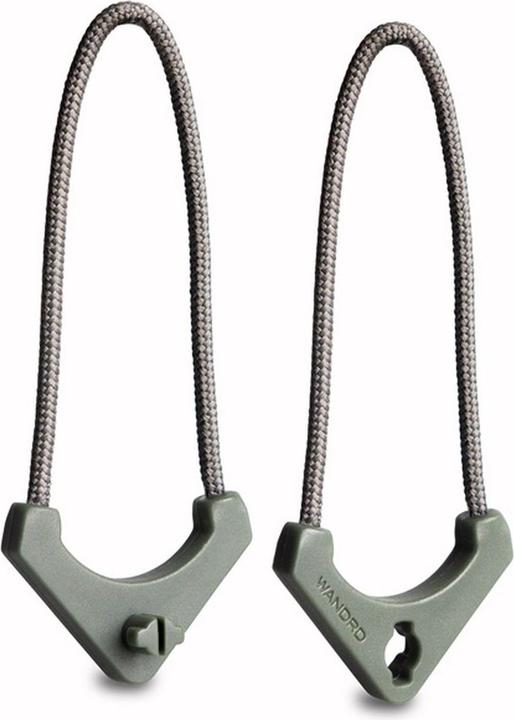 Actual product image Wandrd WORRYLESS Zipper Puller Wasatch Green
