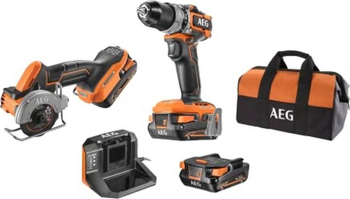 AEG Zestaw akumulatorowy 18V JP18A2SBL-202B