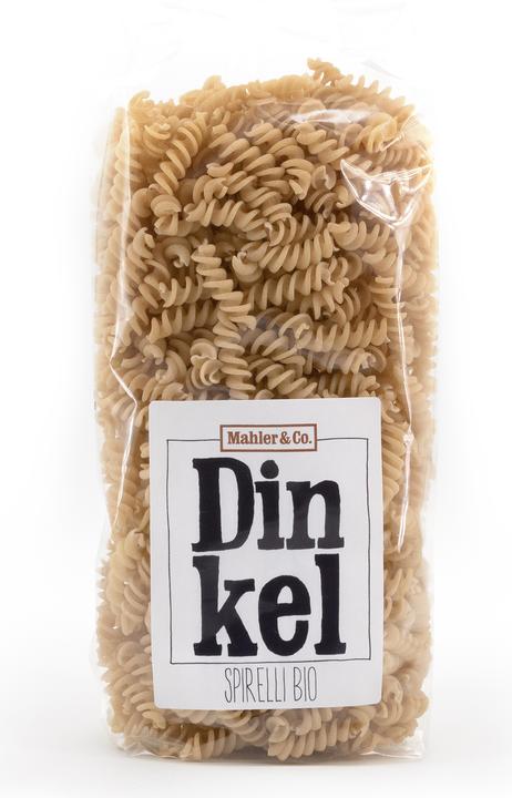 Actual product image Mahler & Co. Organic spelt spirelli Oberkulmer Rotkorn