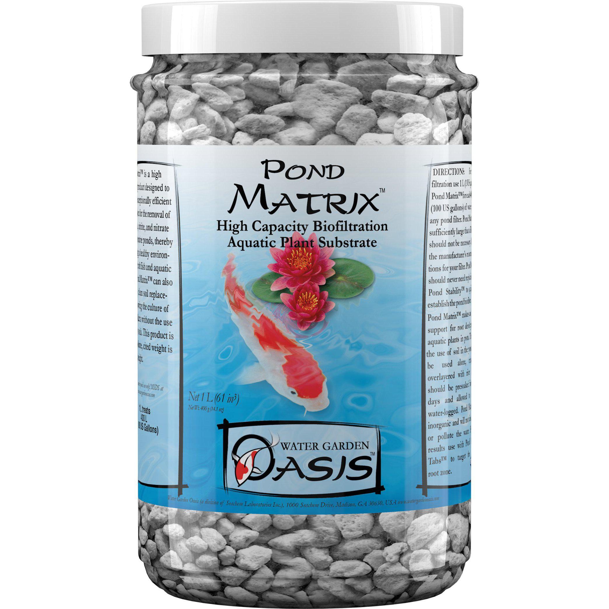 Seachem, Fontana + laghetto da giardino, Stagno Matrix1L - (159.8050)