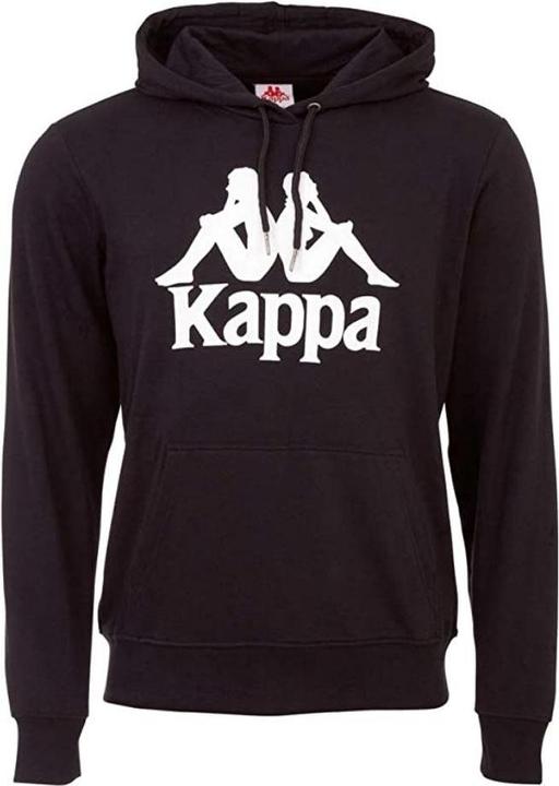 Kappa Bluza męska Taino Hooded czarna r. L (705322-19-4006) (L)