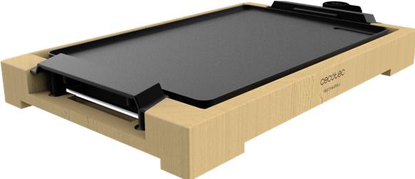 Cecotec Plancha électrique compatible Tasty&Grill 2000 Bamboo