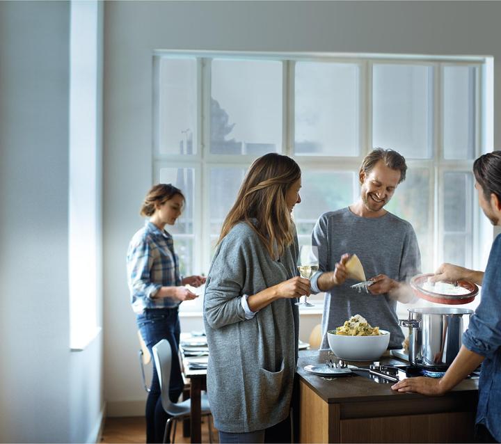 Image du produit WMF Fonction4 (24 cm, Casserole, Acier inoxydable)