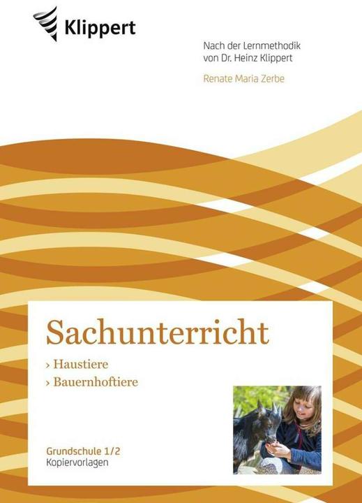 Produktbild Haustiere - Bauernhoftiere (Deutsch, Renate Maria Zerbe, 2023)