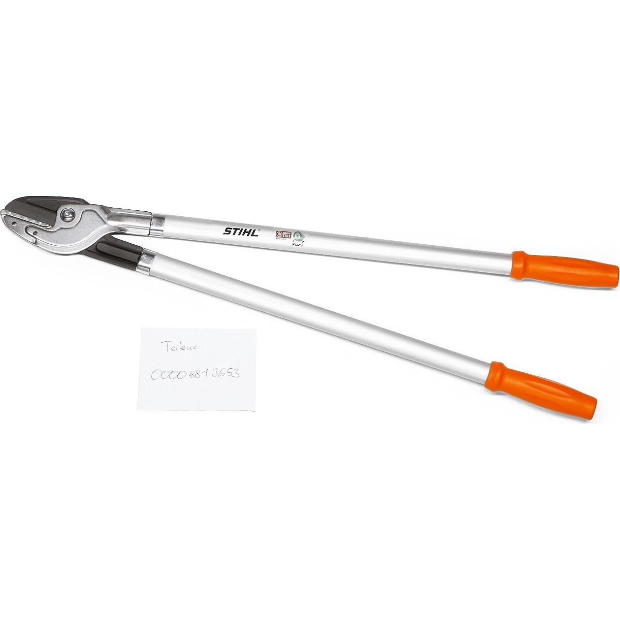 Stihl, Cesoia da giardinaggio, 8813653 Cesoie per rami Incudine PB 25 Tubi in alluminio, 800 mm