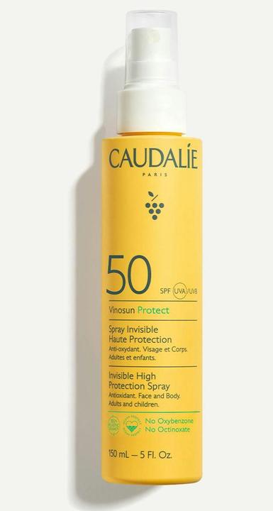 Actual product image Caudalie Vinosun Protect (Sun spray, SPF 50, 150 ml, 187 g)