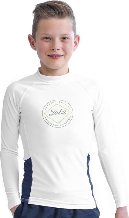 Immagine prodotto Jobe Rash Guard A Manica Lunga Per I Giovani, Bianco (98, 104, 92)