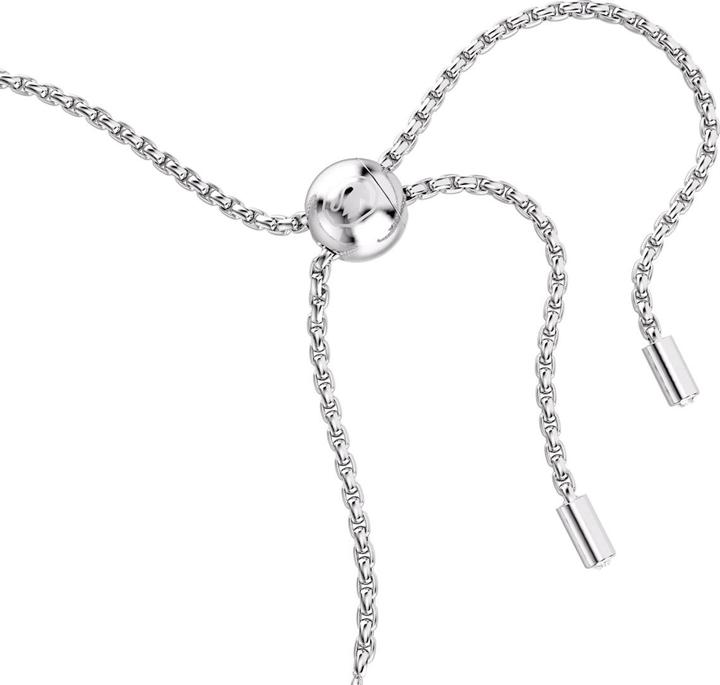 Immagine prodotto Swarovski Matrix Tennis Armband Gemischte Rundschliffe Weiss (24 cm, Metallo Swarovski)
