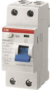 Actual product image ABB F202 A-63/0.03 110V