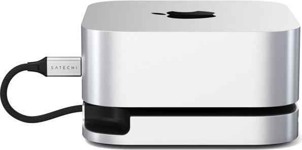 Actual product image Satechi Mac Mini M4 Stand & Hub with SSD Enclosure (USB-C, 5 Ports)