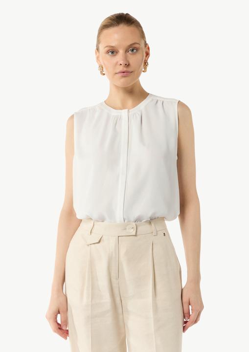 Produktbild Comma Bluse Fliessende Chiffonbluse mit Knopfleiste (44)