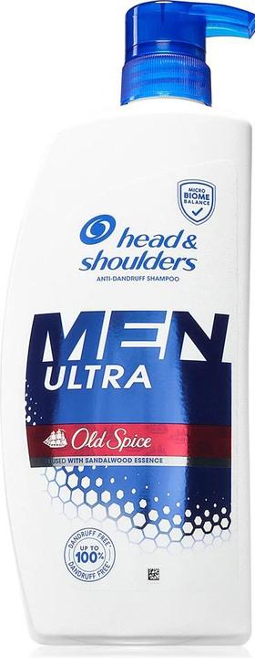 Actual product image Head & Shoulders Ultra Old Spice (Shampoo gegen Schuppen) für Herren, Fassungsvermögen: 800 ml (Liquid shampoo, 800 ml)