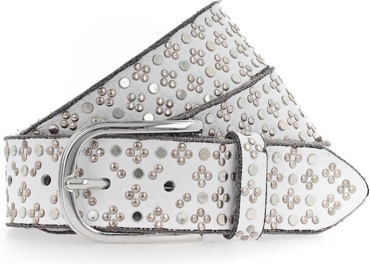 Produktbild B.Belt Tini Silver Leather Belt