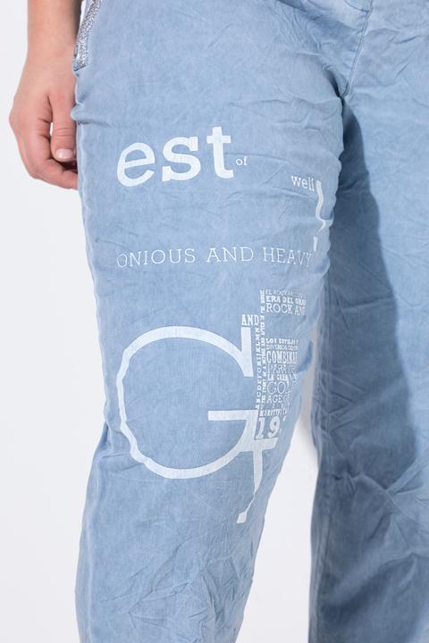 Produktbild Angel of Style Hose, Joggpants, Crinkle, Zipptaschen (42)