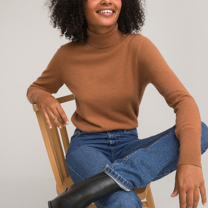 Actual product image La Redoute Collections Turtleneck jumper (L)