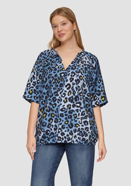 Image du produit S.Oliver Bluse Bluse aus strukturierter Viskose (50)