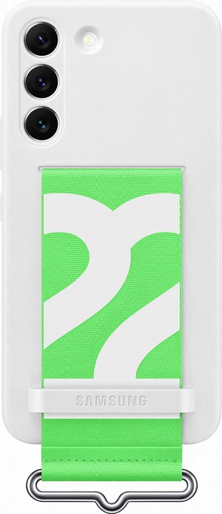 Actual product image Samsung Silicone cover with loop (Samsung Galaxy S22+)