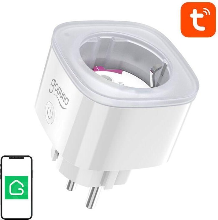 Actual product image Gosund Smart plug WiFi EP8 Tuya