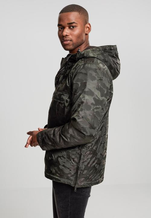 Produktbild Urban Classics Padded Camo Pull Over Jacket (S)