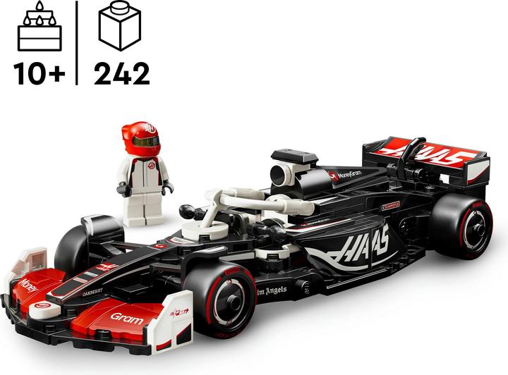 Image du produit LEGO MoneyGram Haas F1Team VF-24 Rennauto (77250, LEGO Speed Champions)