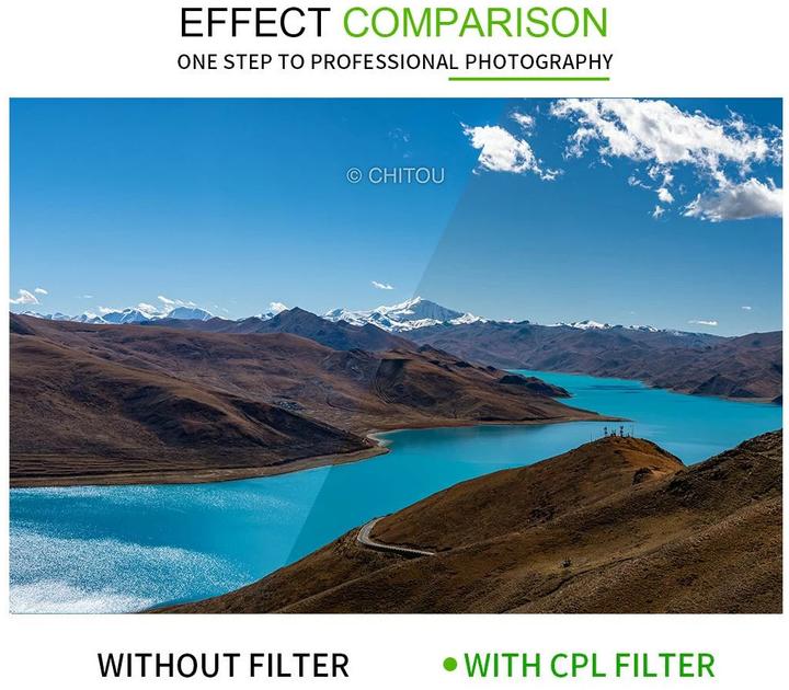 Produktbild 7artisans Polfilter CPL – 67 mm (67 mm, Polarisationsfilter, 67 mm)