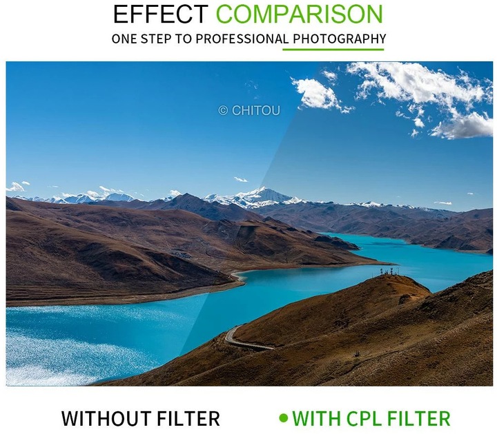Actual product image 7artisans Polarizing filter CPL - 82 mm (82 mm, Polarizing filter, 82 mm)