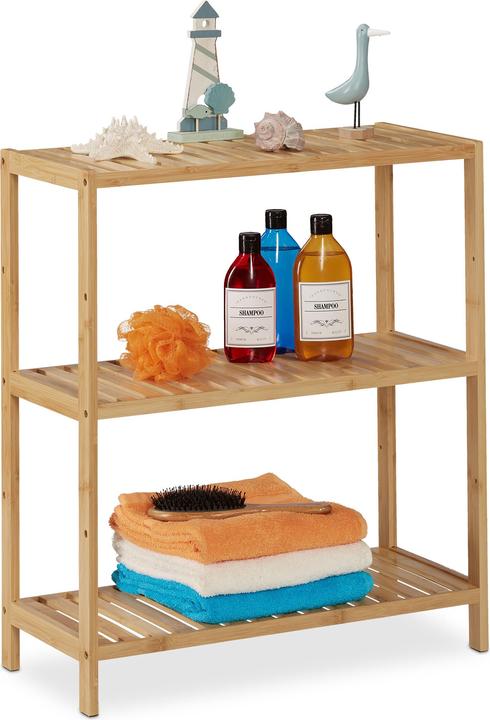 Productafbeelding Relaxdays Badkamer plank (60 x 26 x 69 cm)