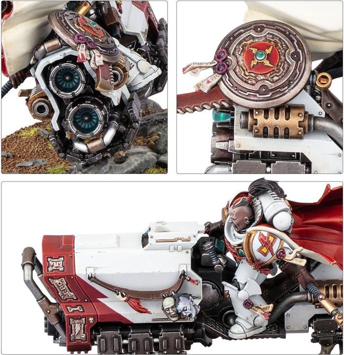 Actual product image Games Workshop Warhammer 40k - White Scars Suboden Khan (Plastic)