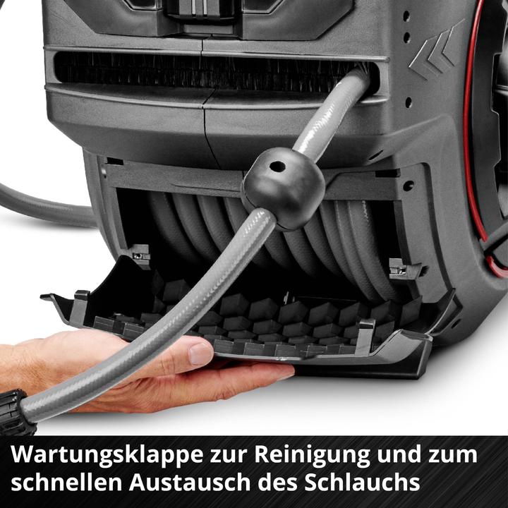 Produktbild Einhell GE-HR 18/30-1 WH Li-Solo 4173774 555 mm 1 St. Silber Schlauchtrommel